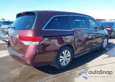 2014 Honda Odyssey Ex-L из США, поврежденный, VIN 5FNRL5H68EB109612